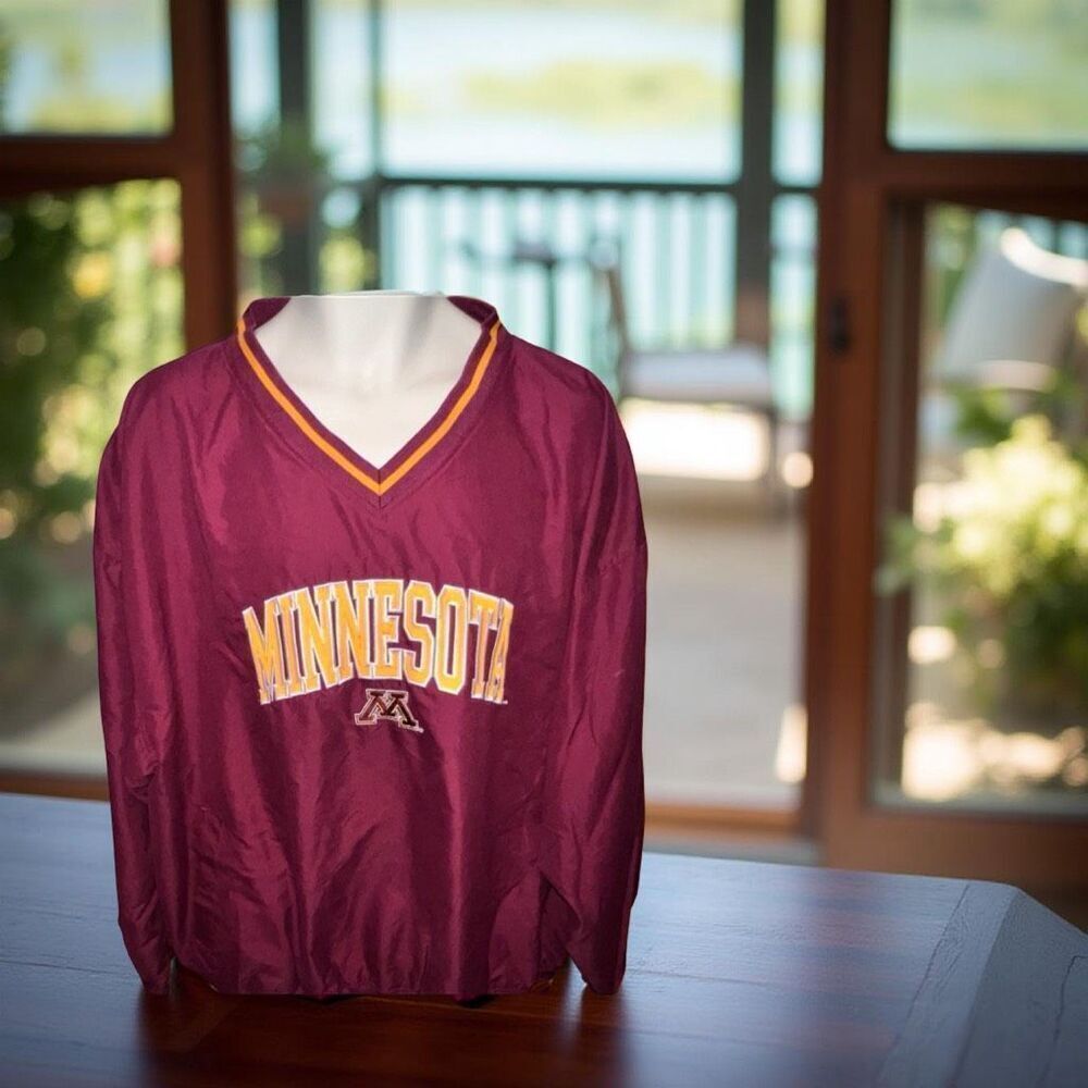 NWT Pro Edge MN Gophers Pullover Jacket Size XXL